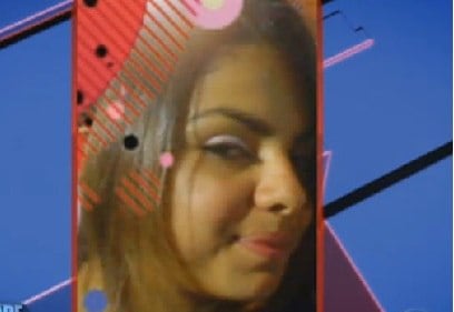 Laís (foto) levou três tiros no portão de casa