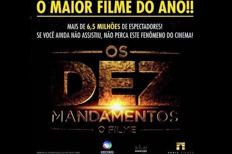 Campanha que destaca novo recorde de Os Dez Mandamentos