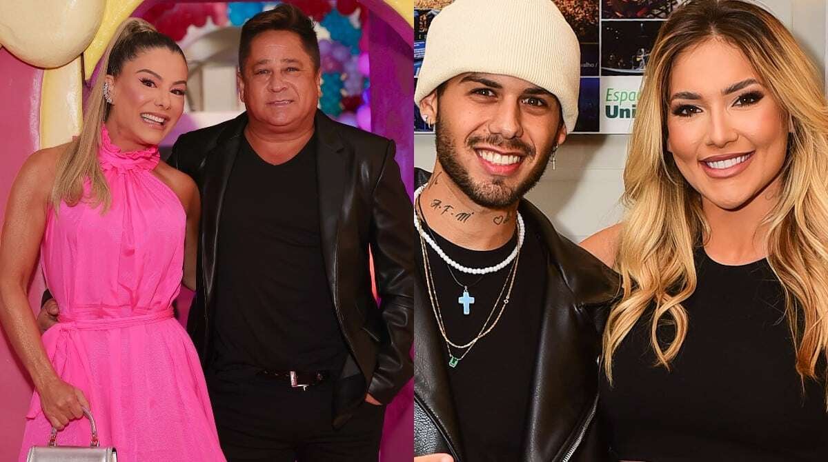 Esposa de Leonardo exibiu o enxoval de seu neto