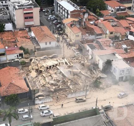 Desabamento em Fortaleza