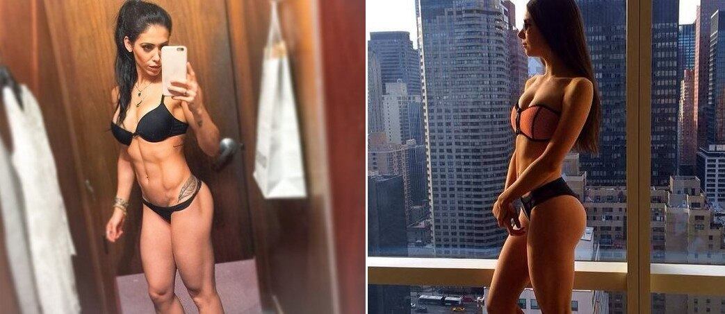 A brasileira Bella Falconi e a canadense Jen Selter disputam os fãs nas redes sociais com seus posts em que dão dicas físicas, além de exibirem seus corpos praticamente perfeitos