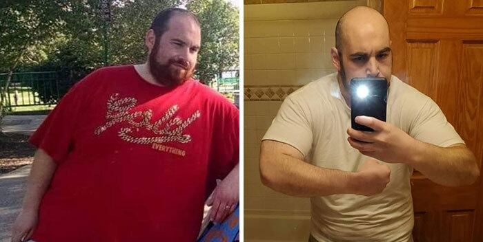 "Percebi que eu certamente morreria se não perdesse pelo menos 90 kg. Então, estabeleci o prazo de dois anos para atingir essa meta", contou