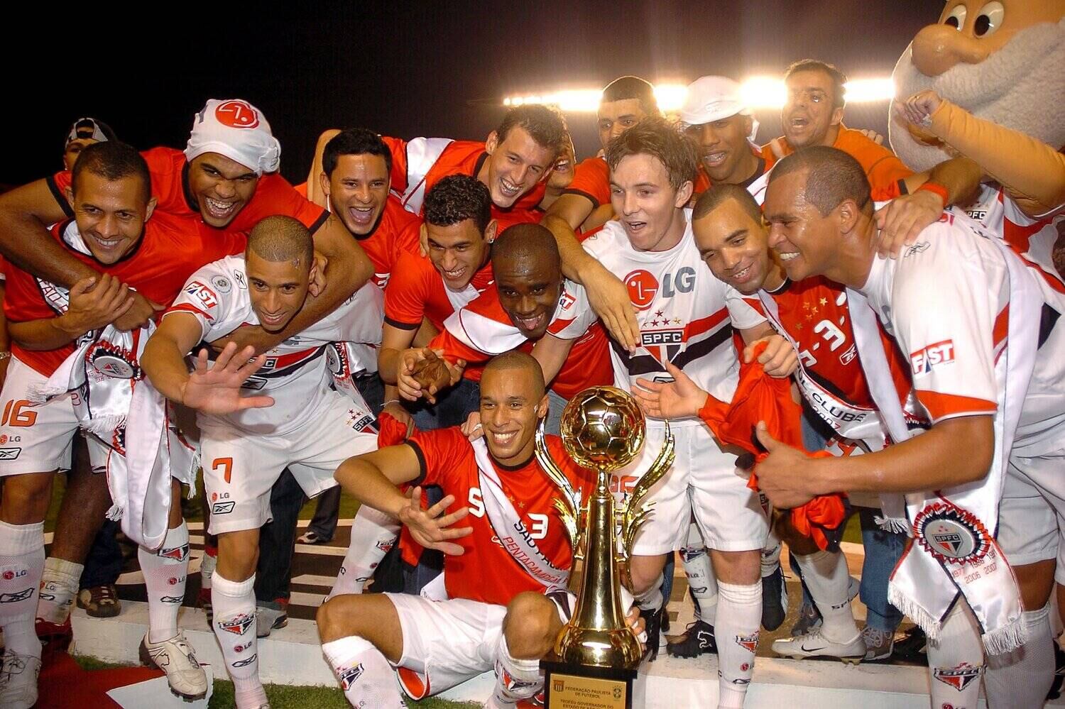 Brasileirão 2008*
Campeão do 1º turno: Grêmio
Campeão: São Paulo
