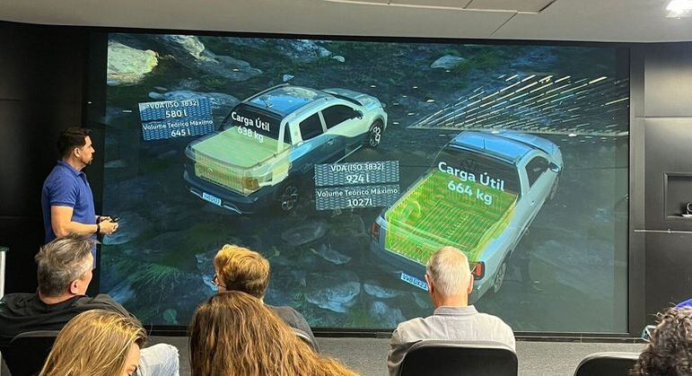 Capacidade de carga da Saveiro 2024 foi mantida em todas as versões