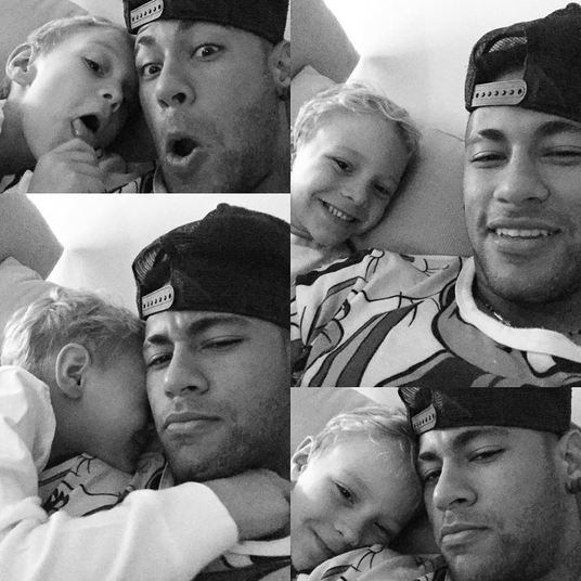 O filho de Neymar deixa todo mundo suspirando com seu jeitinho fofo e carismático! Quando o craque posta fotos com ele, a internet explode de fofura! 