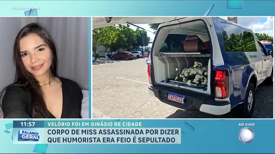 Corpo de miss assassinada no Paraná é sepultado nesta sexta-feira (13)