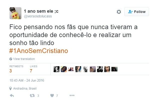 Cristiano Araújo continua como um dos ídolos do sertanejo