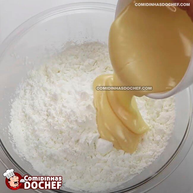 Bolachinha de Maizena com Leite Condensado
