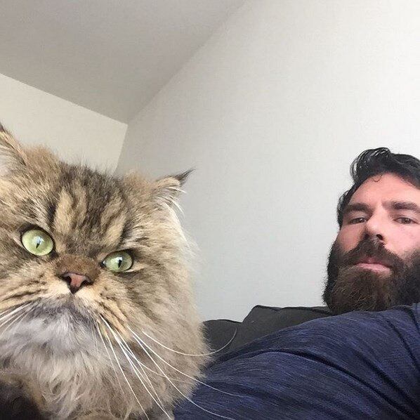 Dan Bilzerian não escondeu que sua verdadeira paixão é seu gato, que não costuma estar junto em suas aventuras bizarras, mas sempre está em sua casa para lhe dar carinho. O 'playboy do pôquer', que não é de demonstrar muito afeto, se declarou para o bichio: "eu amo esse gato", disse o jogador de pôquer