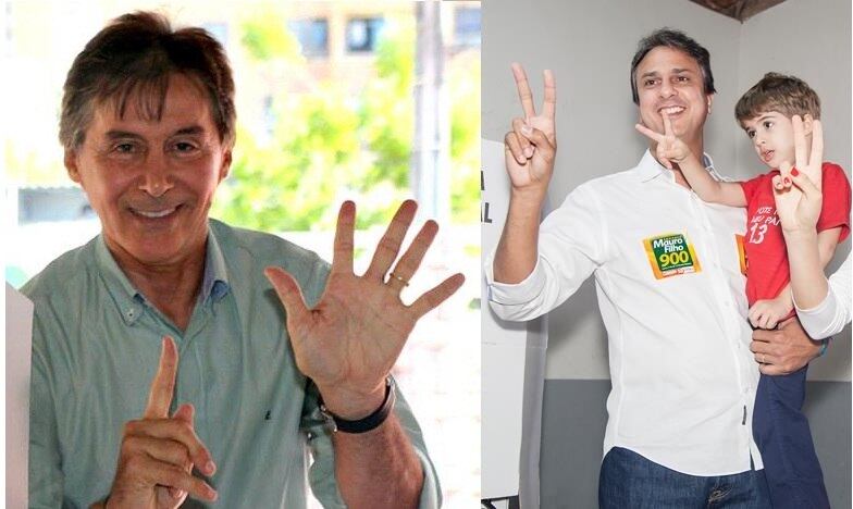 Eunício Oliveira (PMDB) e Camilo Santana (PT) seguem na disputa pelo governo do Ceará