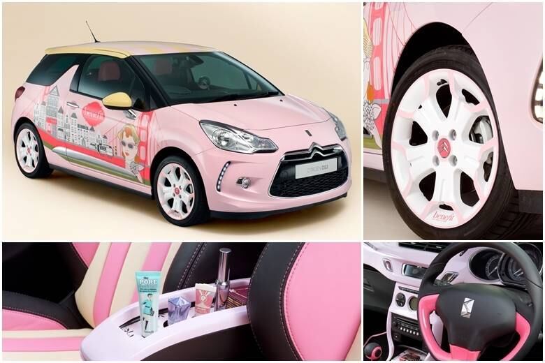 Essa é para as mulheres que adoram se maquiar em seus carros. A Citroën fez, em parceria com uma empresa de cosméticos, um DS3 voltado apenas para as mulheres. Todo cor-de-rosa, o hatch esportivo tem estojo de maquiagem e até espelho extra para ajudar as motoristas mais vaidosas.
Veja todos os truques desse simpático esportivo nas próximas fotos
Saiba tudo sobre carros! Acesse R7.com/carros
E confira os melhores preços de novos e usados em r7.icarros.com.br