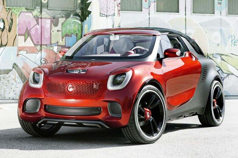 Smart Forstars —  é um carro conceito produzido pela Daimler e
revelado ao mundo no Salão de Paris de 2012. Ele tem 81 cv de potência,
sendo totalmente elétrico, e chega aos 130 km/h. Sua estrutura foi baseada no
conversível Smart For-Us
