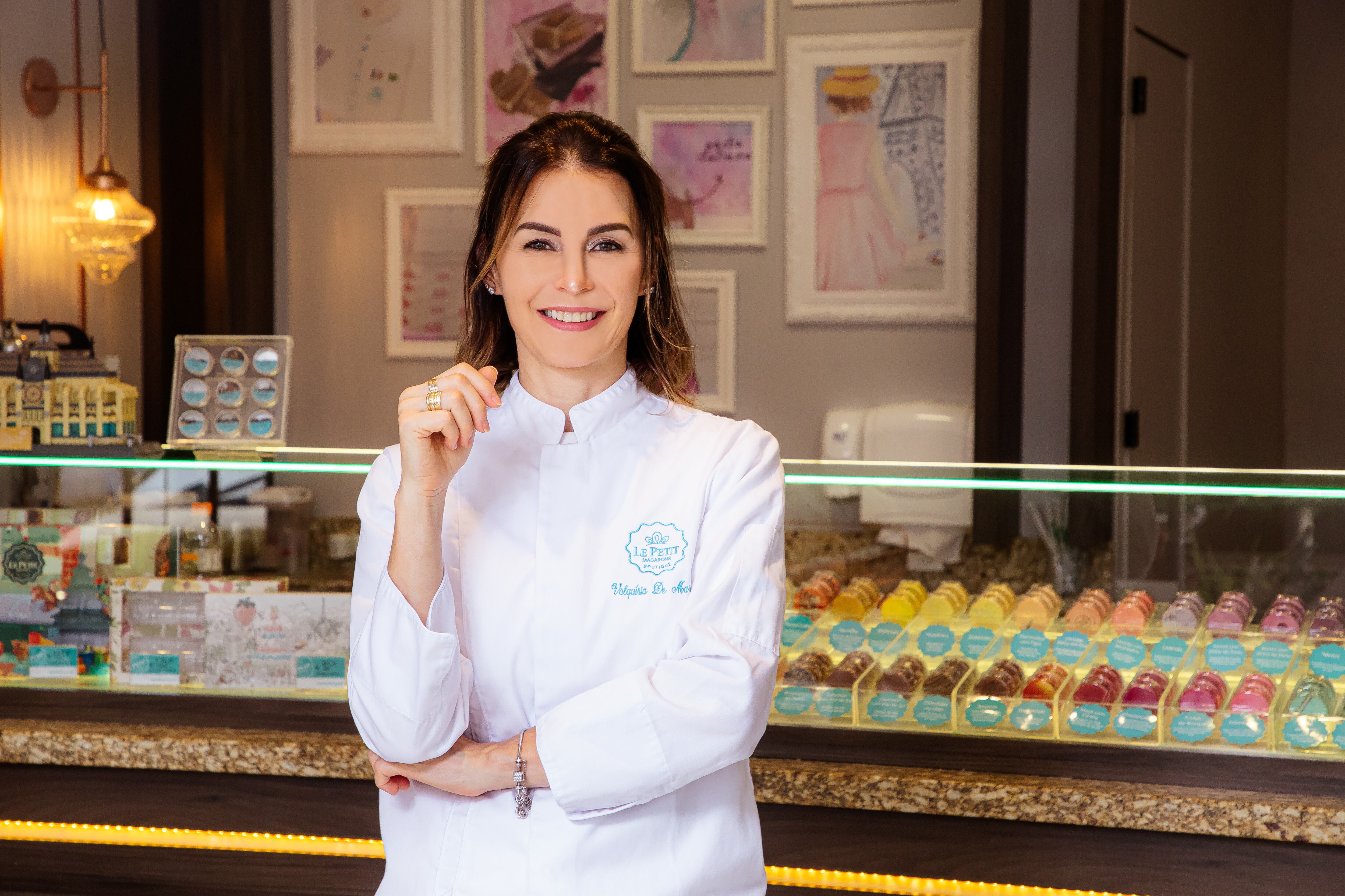 Valquíria de Marco, sócia-fundadora da rede Le Petit Macarons