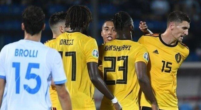 San Marino 0 X 4 Bélgica