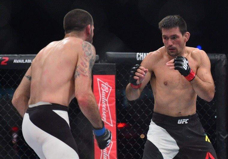 O brasileiro Demian Maia, meio-médio, também empolgou o público, vencendo no terceiro assalto o americano Matt Brown. Ele se tornou o lutador brasileiro com mais vitórias no UFC: 17