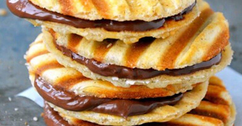 nutella waffle