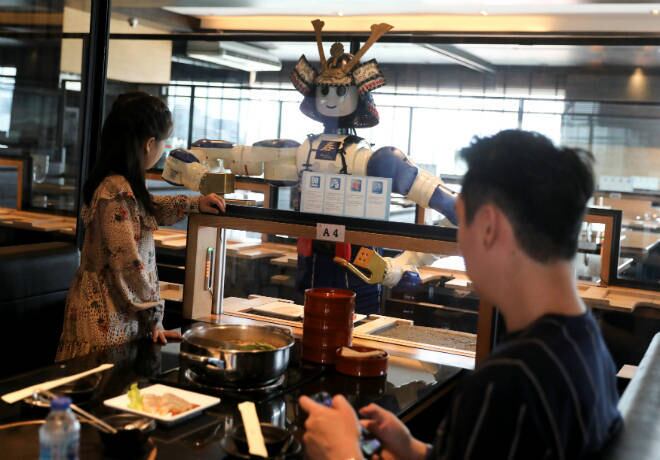 Robô garçonte Tailândia