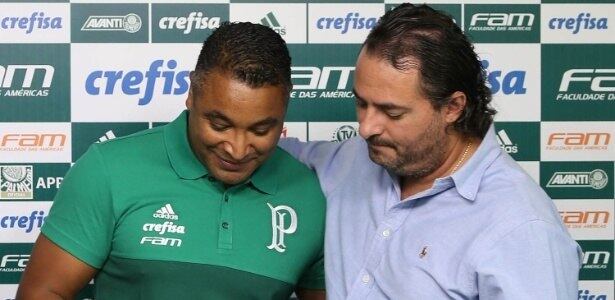 Roger. Mais um erro de Mattos. Técnico com ele, não fica dez meses no Palmeiras