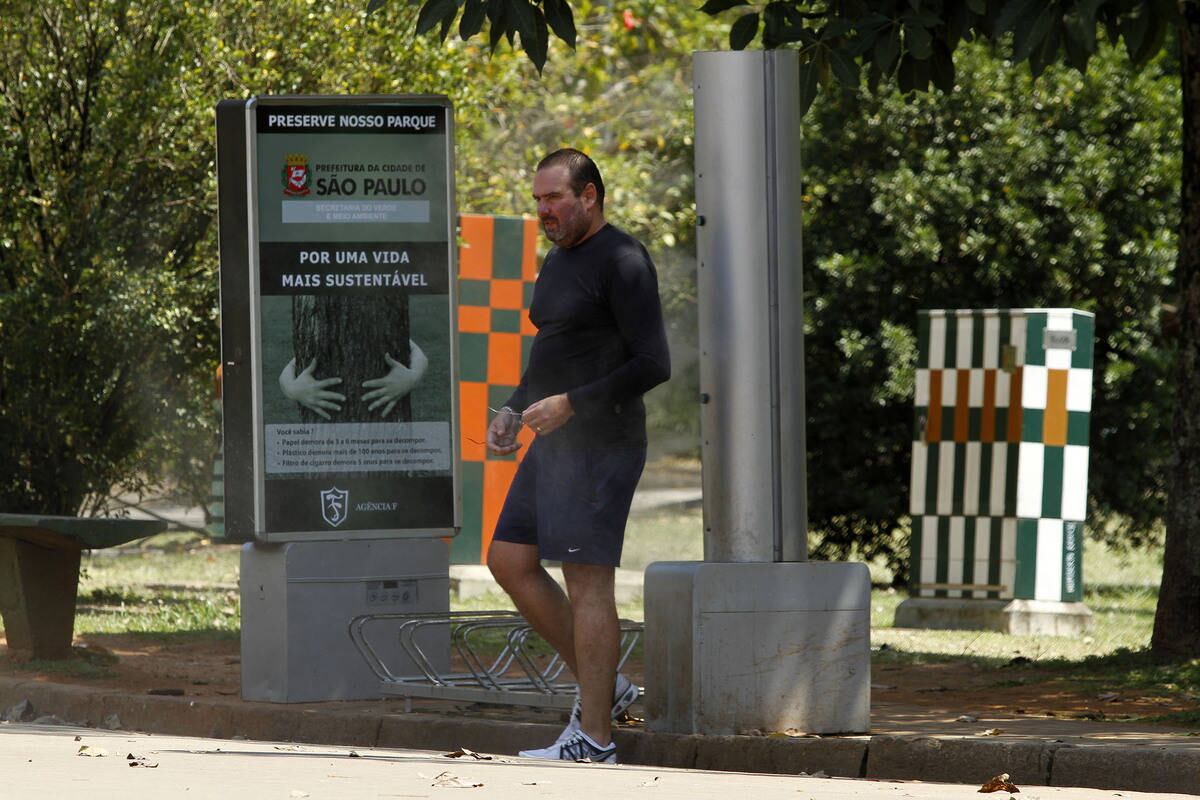 Desde a última semana, a capital paulista enfrenta uma forte massa de ar quente
