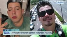 Jovens mortos em circunstâncias trágicas tem corpos trocados pelo IML em SP