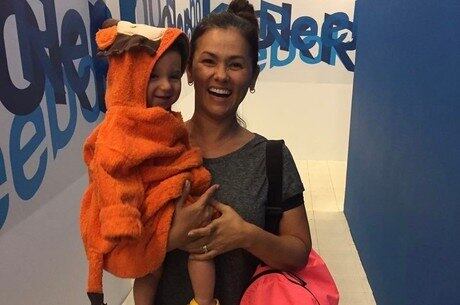 Suzana Alves é mãe de Benjamin, de um aninho