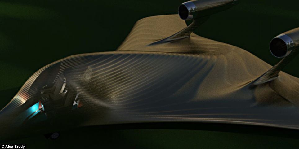 A nave mostrada aqui, que tem até o interior revelado, não foi inspirada em nenhum monstro marinho, mas sim em um estorninho, um pássaro comum na América do Norte