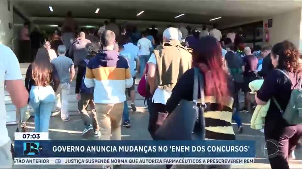 Governo anuncia mudanças no Enem dos Concursos
