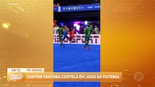 MC Daniel fratura costela em jogo de showbol, mas diz que manterá agenda de shows