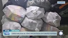 Polícia intercepta furgão furtado e recupera carga valiosa de tênis em São Paulo