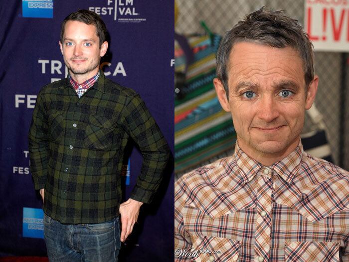 O astro de O Senhor dos Anéis também vai envelhecer. O ator Elijah Wood, de 32 anos, no entanto, não abandonará  a camisa xadrez de seu guarda-roupa