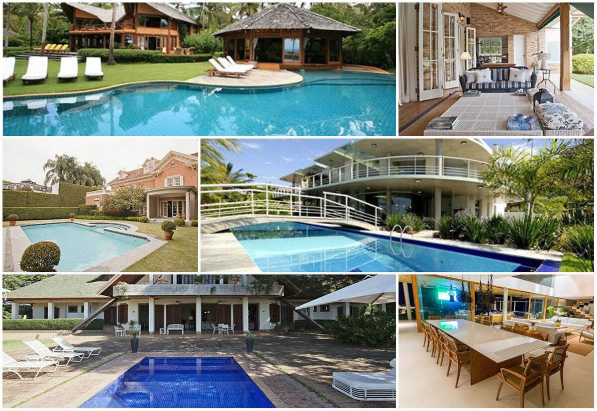 Algumas das propriedades mais exclusivas à venda no País estão sendo negociadas pela Sotheby's International Realty, uma imobiliária especializada em clientes de altíssimo padrão. Algumas delas parecem hotéis ou cenário de novela. Detalhe: tudo em dólar! Nas próximas fotos, veja as mansões com todo o conforto, muita exclusividade e visões sensacionais e descubra os preços dessas casas de novela