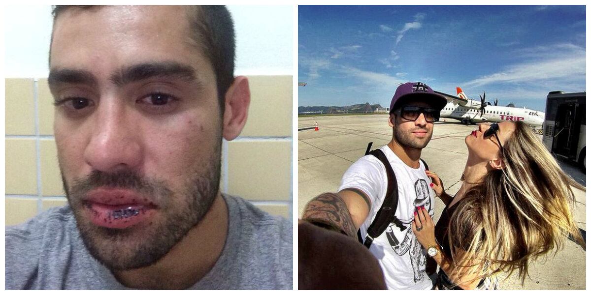 O ex-BBB Yuri Fernandes, 28 anos, passou a primeira noite na cadeia pública de Maceió, em Alagoas, após ter se envolvido em uma briga com a namorada Angela Sousa. Segundo a delegada Fabiana Leão, que registrou a ocorrência, ele foi autuado pela lei Maria da Penha e não terá direito à fiança. A delegada afirmou que os exames de corpo de delito confirmaram as agressões contra a jovem