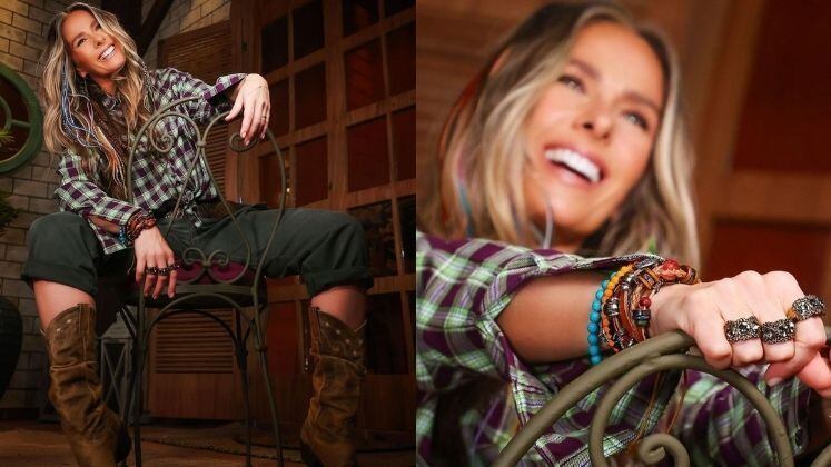 Não é só vestido que a nossa apresentadora gosta, no figurino para a noite chamar a Festa Chocolate na noite de sexta-feira (3), a loira escolheu um look country e investiu em xadrez, calça, bota e muitos acessórios!

Acompanhe A Fazenda 13! O reality vai ao ar de segunda a sexta-feira às 22h45; aos sábados, depois do Cidade Alerta e, aos domingos, após o Domingo Espetacular! 

Assine o PlayPlus e tenha acesso à transmissão 24 horas de A Fazenda 13.
