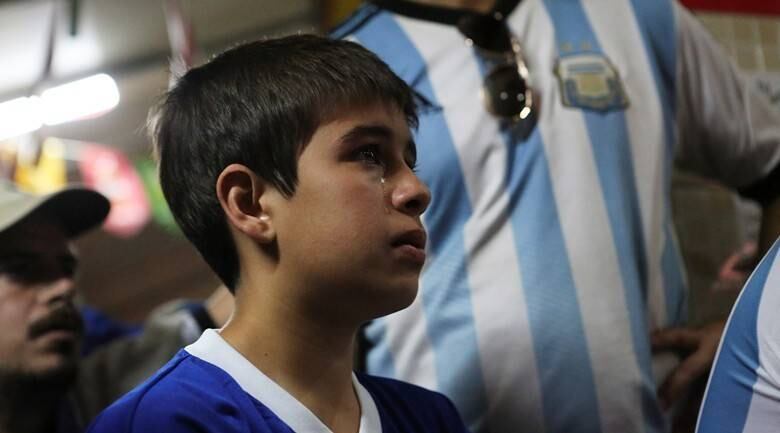 Torcedores não acreditavam no que viam 