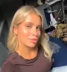 Maria Shalaeva, de 23 anos, é apontada como suposta amante de Belousov