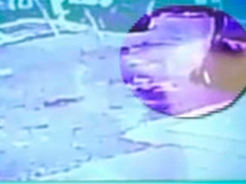 Vídeo mostra momento do acidente