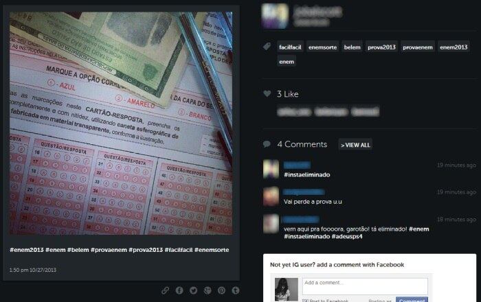 No domingo, o ministro da Educação informou que 36 participantes foram eliminados do exame por desrespeitarem uma das determinações da prova, que proibia a publicação de fotos das folhas do exame nas redes sociais. 

As primeiras imagens começaram a circular no início da tarde do sábado, primeiro dia da realização do exame