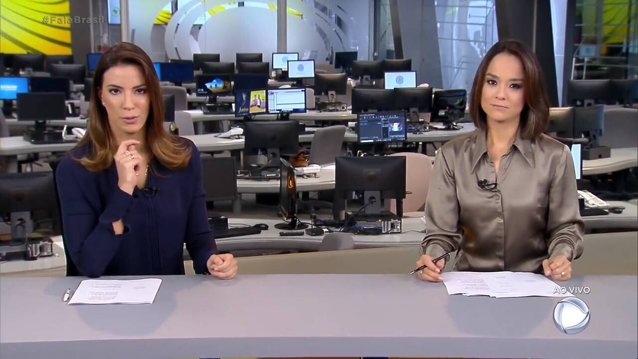 Jéssica Smetak e Lidiane Shayuri comandaram o jornalístico