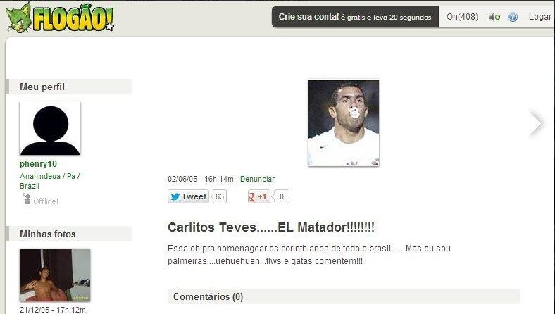 Paulo Henrique Ganso também foi vítima dos "detetivões" da internet. Esta publicação de uma rede social sua, na qual o meia declara ser palmeirense, foi desenterrada por alguém. Na época, o garoto ainda vivia em Ananindeua, no Pará, mas já torcia pelo mesmo time que seu companheiro famoso de Santos, Neymar