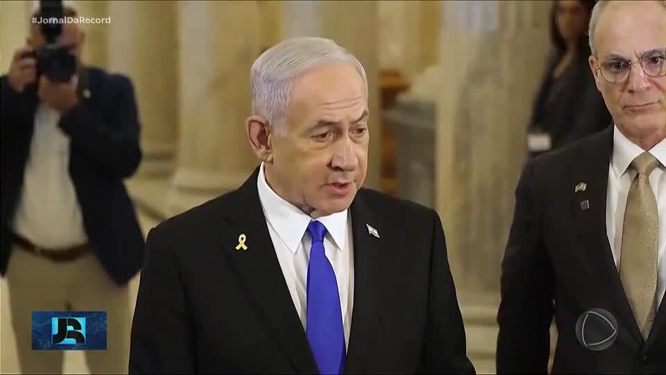 Em visita aos Estados Unidos, Netanyahu diz ter indicado Donald Trump ao Nobel da Paz