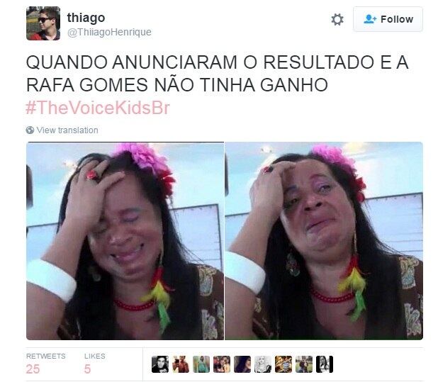 Não tá nada bem...