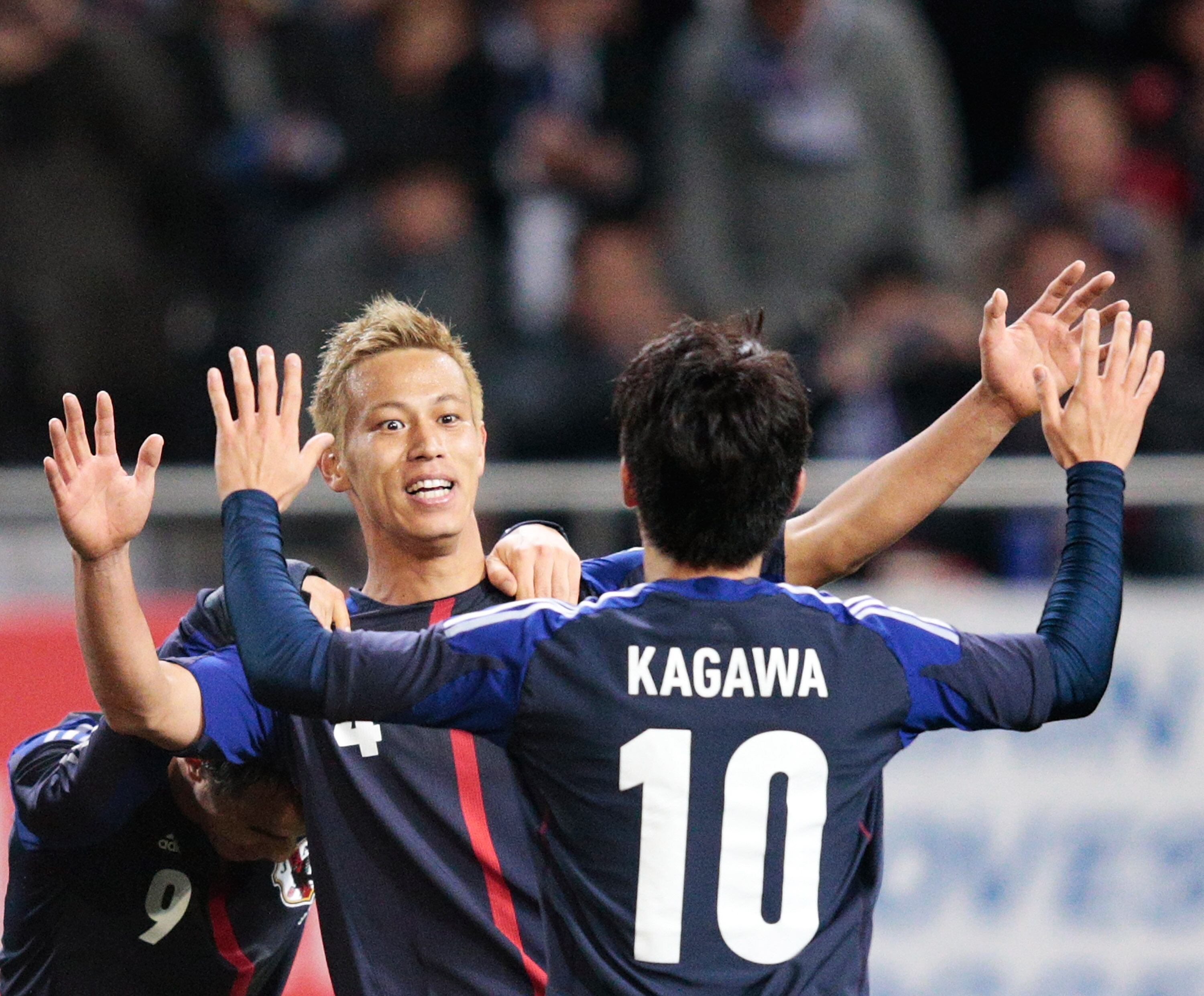 Por conta das suas boas apresentações na época em que defendia o Borussia Dortmund, Kagawa ganhou a alcunha de Messi Japonês
