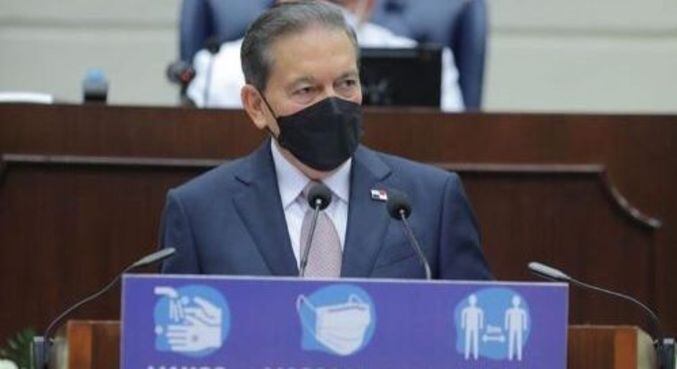 O presidente do Panamá, Laurentino Cortizo, que sofre de um tipo de doença sanguínea rara