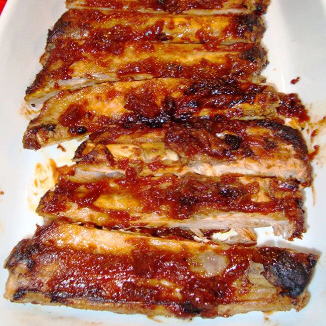 Costelinha de Porco no Forno