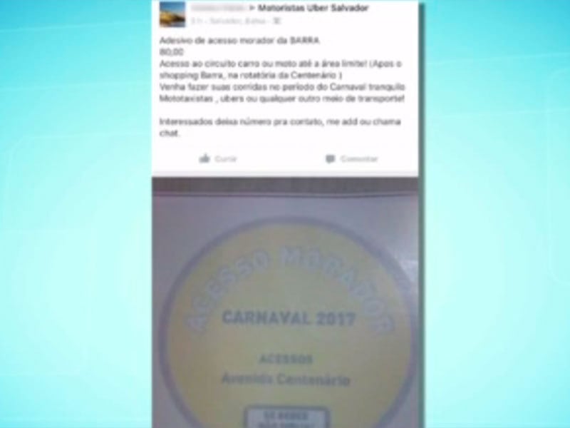 Venda de credenciais de acessos é proibida pelo órgão de trânsito