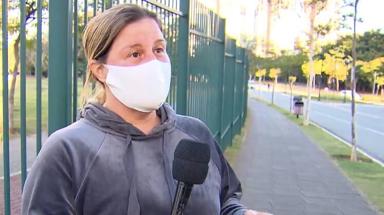 A analista financeira Silvana Santarossa de Bonfim falou que já seguiu dietas malucas. Mas, que, atualmente, não se submeteria novamente e não aceitaria usar esse aparelho