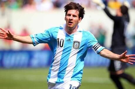 Lionel Messi é a esperança argentina na Copa do Mundo