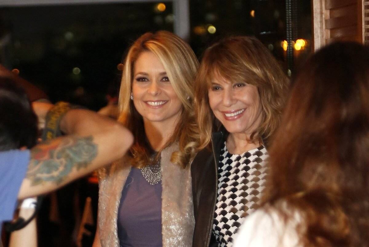 Cláudia Abreu posou com Renata Sorrah