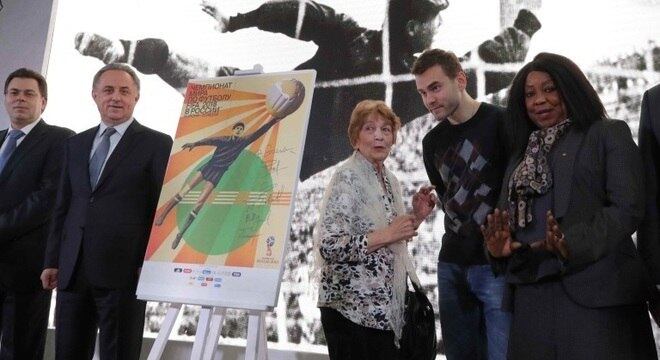 Pôster oficial da Copa da Rússia tem homenagem ao ex-goleiro Yashin