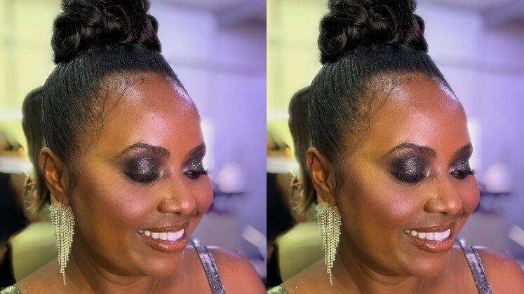 E essa produção babadeira que fizeram na Nayra Galvão? Que make impecável! "Me ajudaram a brilhar nesse dia tão especial", comentou a competidora.